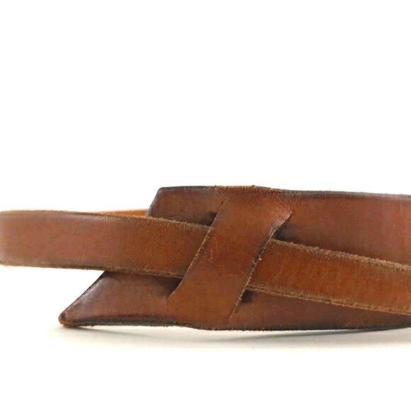 VTG leather knot belt main image 12